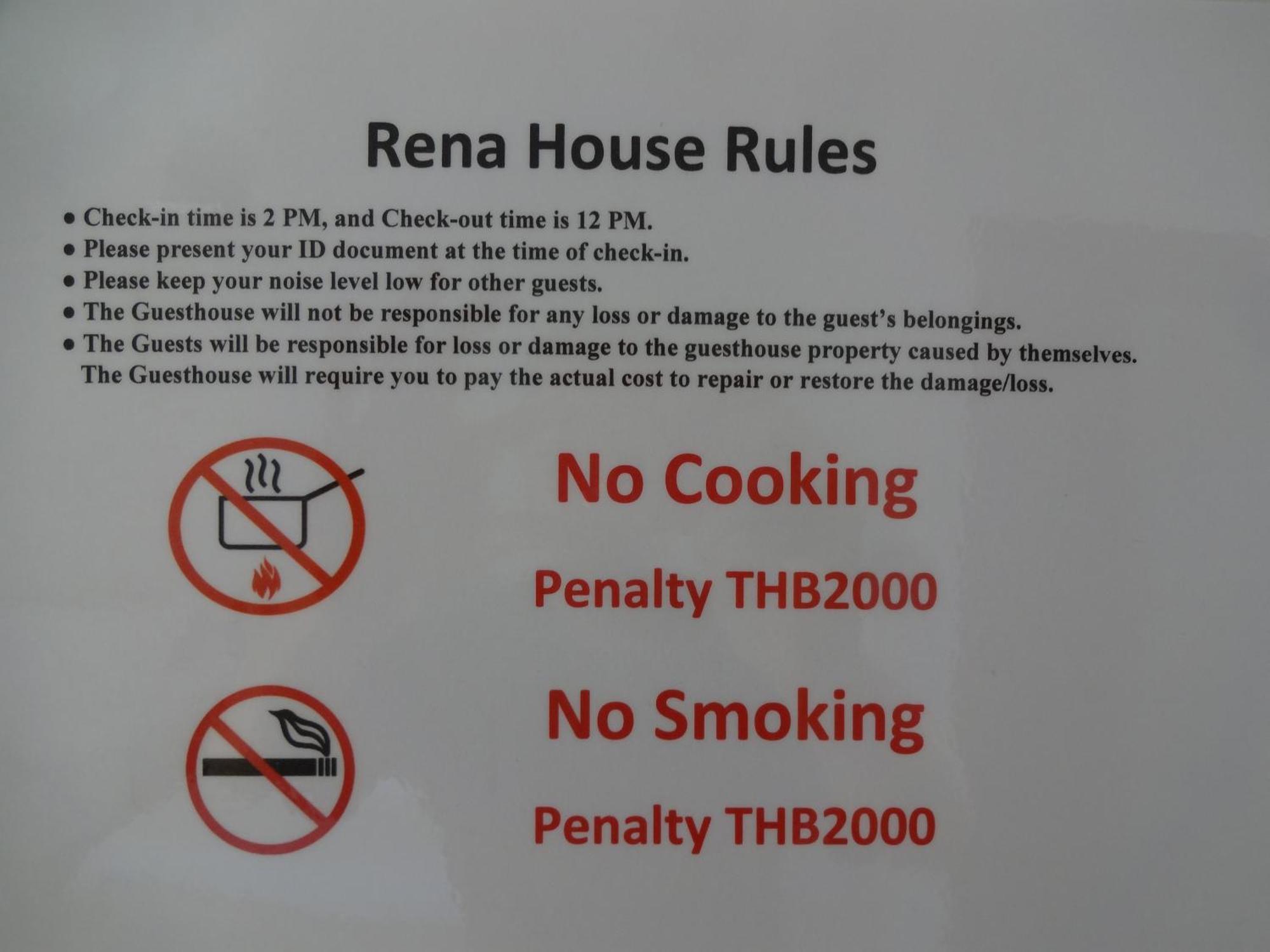 Rena House Chiang Mai Hotel Bagian luar foto